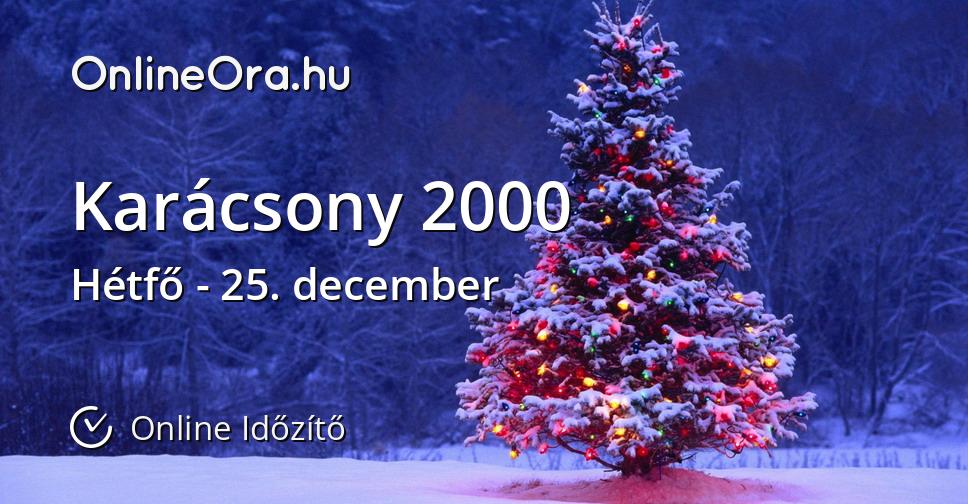 Karácsony 2000
