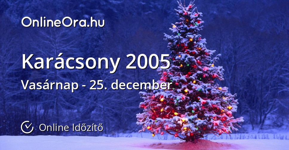 Karácsony 2005