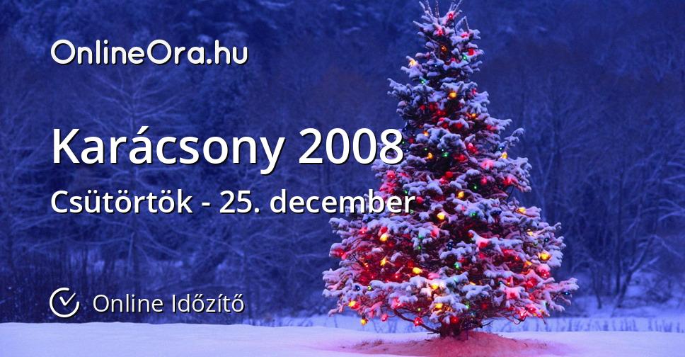 Karácsony 2008