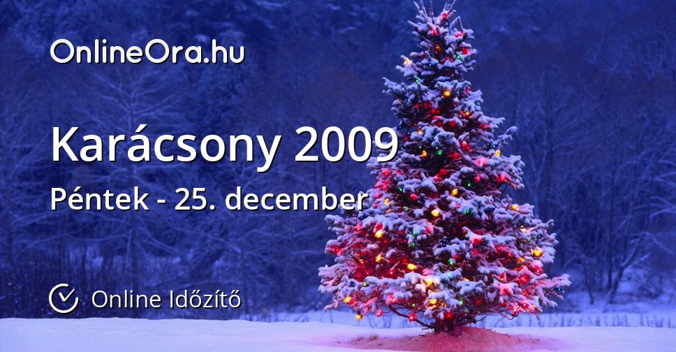 Karácsony 2009