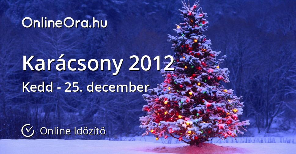 Karácsony 2012