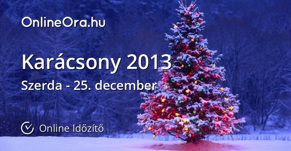 Karácsony 2013