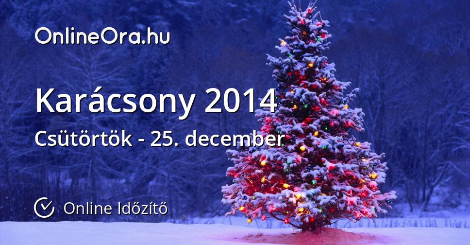 Karácsony 2014